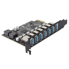 7 Port PCIE Expansion Card High Speed Transmission Stable Power For Win 10 picture