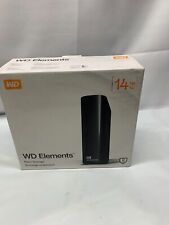 WD Elements 14TB Desktop External Hard Drive USB 3.0 Western Digital Mac/PC*New picture
