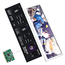 1x 12.6 inch LCD For Computer Screen PC Case DIY Hyte Y60 Aida64 CPU GPU Monitor picture