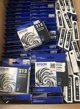 Lot of 5 NEW SEALED Genuine Epson 212 Black Ink Cartridge Exp 10/23 picture