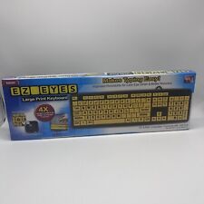 New EZ Eyes As Seen on TV Large Print Keyboard for Elderly and Vision Impaired picture