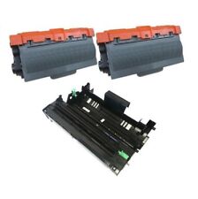 TN750 2PK BLK Toner New Compatible Cartridges + DR720 Drum for Brother MFC-8710D picture