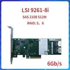 for LSI 9261-8i SAS PCI-E RAID5 6 Server Array Card Control Card 512M Cache picture