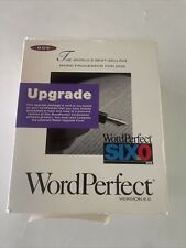 Vintage WordPerfect Upgrade Version 6.0 DOS picture