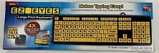 All Star EZ Eyes EE011106 Wired Keyboard Large Print New picture