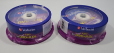 Lot of 2 20-Pack Verbatim AZO 8x DVD+R DL Double Layer Recordable DVD picture