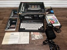 Vintage Commodore Plus/4 Computer in Box NM w/ Software POWERS ON picture