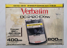 LOT OF 4 VERBATIM DC2120EXTRA 400MB/800MB picture