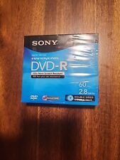 3 SONY HANDYCAM DVD-R 2.8 GB 60 MINUTES DOUBLE SIDED BRAND NEW SEALED. LOT OF 3 picture