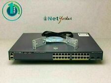 Cisco WS-C2960X-24PD-L 24 Port PoE GigE 2960X LAN BASE Switch -SAME DAY SHIPPING picture