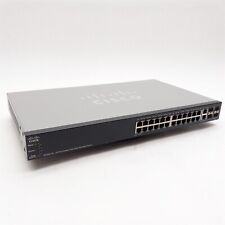 Cisco SG500-28 28-Port Gigabit Stackable Managed Network Switch SG500-28-K9 V02 picture