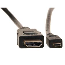 10ft HDMI Male to Micro HDMI Male (Type D) High Speed with Ethernet 10V3-44110 picture