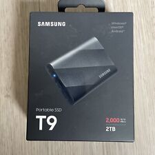 Samsung T9 Portable 2TB 2000MB/s SSD - Black (MU-PG2T0B/AM) picture