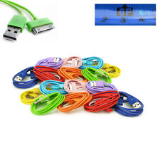 16X 6FT 30PIN USB SYNC DATA POWER CHARGER CABLE CORD IPHONE IPOD TOUCH NANO IPAD picture