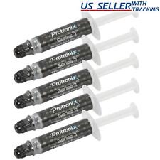 (5-pack) Silver Thermal Grease CPU Heatsink Compound Paste Syringe 5X picture