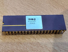 6569R1 MOS Vic Video Chip Ic for Commodore C64, SX64 Ceramic Gold P.W : 20 83, picture