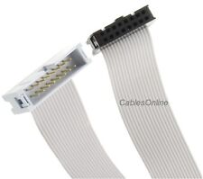 16-Pin (2x8) 2.54mm-Pitch Male/Female 16-wire IDC Flat Ribbon Extension picture