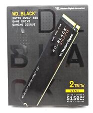 NEW WD Black SN770 NVMe SSD Game Drive 2 TB Gen4 Up to 5150 MB/s Read PC Laptop picture