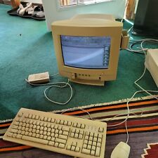 Apple Macintosh Performa 631CD w/ Monitor Keyboard Mouse & External Drive Tested picture