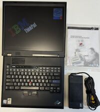 💻Vintage IBM ThinkPad G40 Intel Pentium 4 2.80GHz 512MB RAM HDD 120Gb See Descr picture