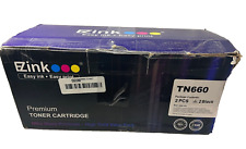 EZink Black Toner Cartridge TN660 2 Pack New picture