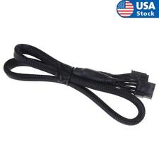 For Corsair Type 4series 8 PIN to 4+4-8 PIN CPU Modular Power Supply Cable Black picture
