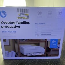 NEW = HP ENVY Pro 6452 Wireless All-in-One Color Inkjet Printer - White picture