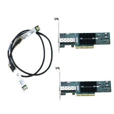 2Pcs MNPA19-XTR 10GB Mellanox ConnectX-2 10Gbe 1m SFP+ Cable Network Card picture