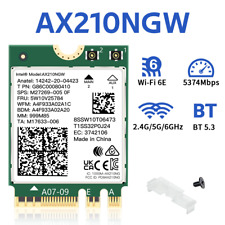 100pcs WiFi 6E Intel AX210 M.2 NGFF Tri Band 802.11ax/ac WiFi Bluetooth Adapter picture