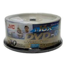 TDK DVD-R 16x 120min 4.7 GB Recordable Discs Disks - 30 Pack Spindle NEW SEALED picture