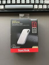 SANDISK EXTREME PORTABLE SSD 2TB SDSSDE51-2T00-AW25 Solid State Drive BRAND NEW picture
