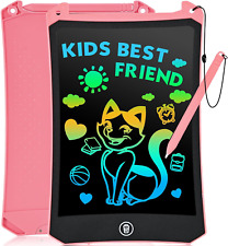 8.5 Inch Colorful Doodle Board Doodle Pad Drawing Board Drawing Tablets Kid Pink picture