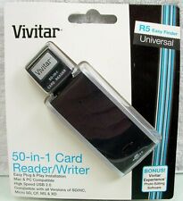 50-in-1 Univer Card Read Writer Vivitar High Speed USB 2.0 Mac or PC | New | $11 picture