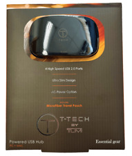 T-Tech By Tumi Ultra Mobile 4-Port USB Hub w/ Travel Pouch, USB cable & Adapter picture