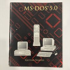MS DOS 5.0 User's Guide and Reference Gateway Edition Microsoft - Good picture