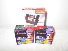 IMATION VTG LOT OF IBM 1.44MB 2HD FORMATTED DISKETTES                          picture