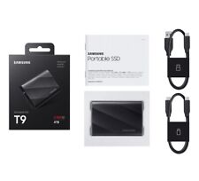 Samsung - T9 Portable SSD 4TB, Up to 2,000MB/s, USB 3.2 Gen2 - Black picture