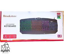 Brookstone USB Wired Gaming Keyboard with Multi-Color LED Backlit Keys  picture
