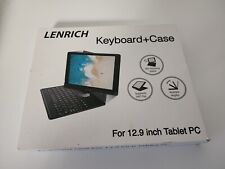 Lenrich Keyboard + Case For 12.9 Inch Tablet PC 360 Rotatable And 180 Flip picture