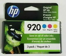 Genuine HP 920 ink cartridge Combo-C/M/Y for HP Printer-OEM Ink-3PK picture