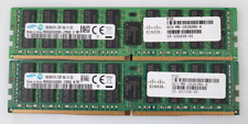 LOT 2x 16GB (32GB) Samsung M393A2G40DB0-CPB0Q PC4-2133P ECC DIMM Server Memory picture