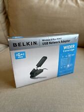 Belkin Wireless G Plus MIMO USB Network Adapter & WiFi Range Extender picture