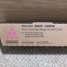 NEW Sealed Genuine Ricoh 842253 Magenta Toner Cartridge C3500/C3500 picture