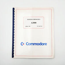 Genuine Commodore Amiga 3000 System Schematics Service Manual picture