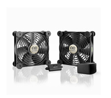 AC Infinity MULTIFAN S7-P, Quiet Dual 120mm AC-Powered Fan with Speed Control, U picture