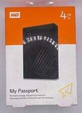 WD WDBPKJ0040BBK-WESN My Passport 4TB External Hard Drive - Black picture