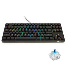 AKKO 3087S Mechanical Gaming Keyboard 87 Keys RGB Rainbow Backlit USB Wired NEW picture