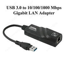 USB 3.0 to 10/100/1000 Mbps Gigabit RJ45 Ethernet LAN Network Adapter For PC Mac picture
