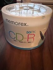Memorex CD-R 50 Pack Spindle 52X 700MB 80min - Brand New & Factory Sealed picture