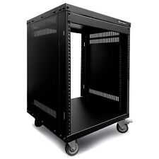 Axcessables 12U Av Rack Stand | 12 Space Component Rack Cabinet | Removable Si picture